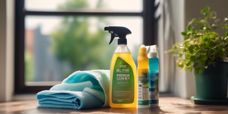 Are Eco-Friendly or Non-Toxic Cleaning Solutions Available for Windows?