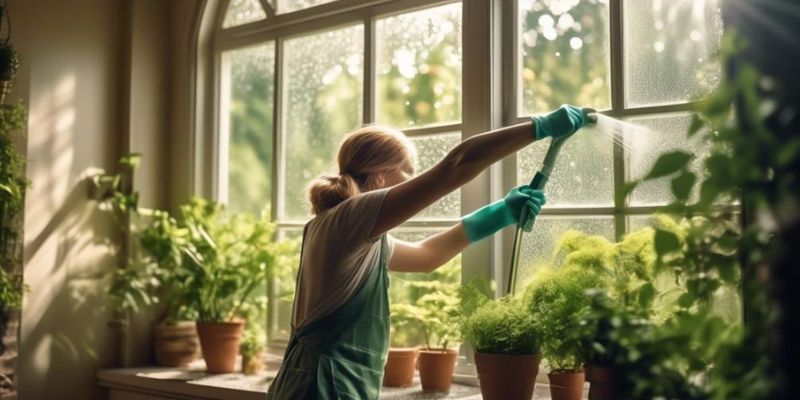Are Eco-Friendly or Non-Toxic Cleaning Solutions Available for Windows?